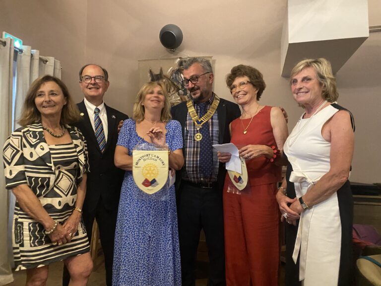 rotary intronisation valerie et christine juin 2024